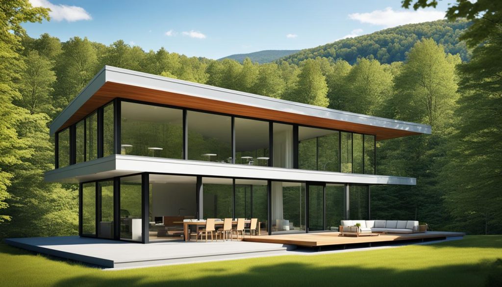 mountain modern prefab vermont