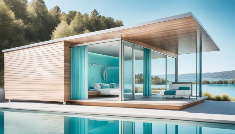 Pool Side Changing Prefabricated Pool Houses: Your Backyard Oasis – Urban Tiny Houses
