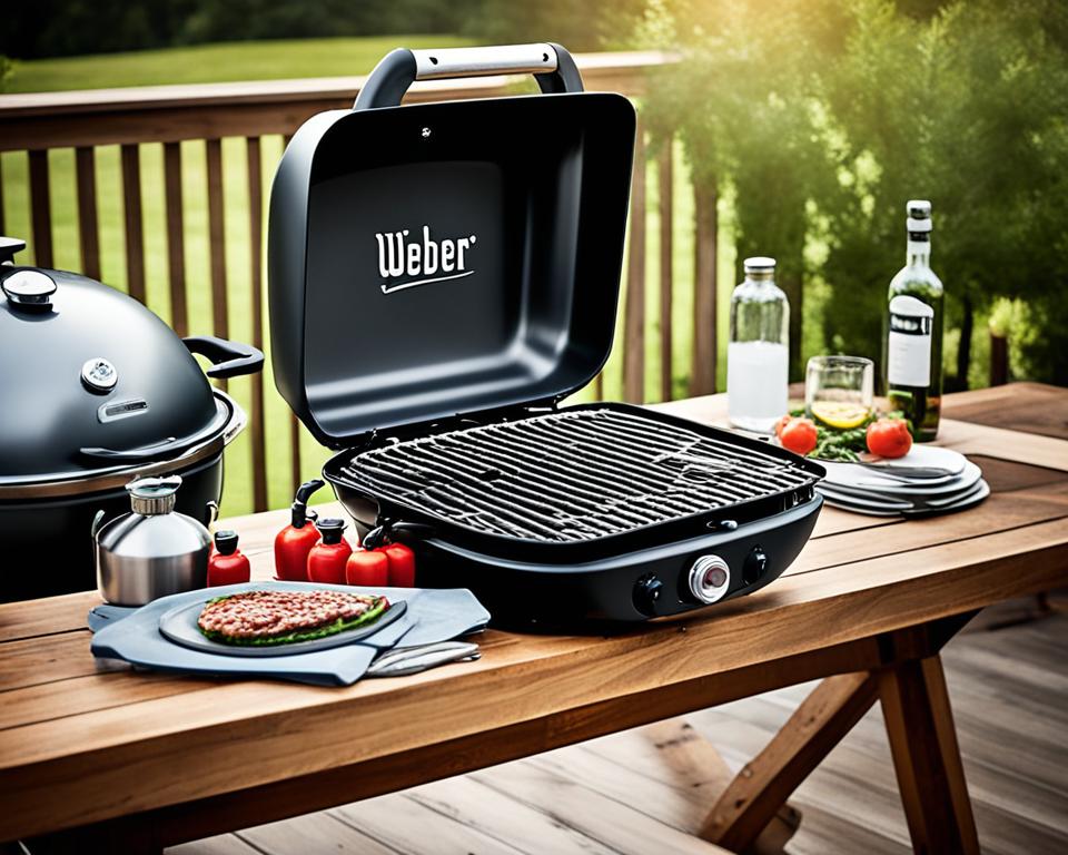 portable gas grill