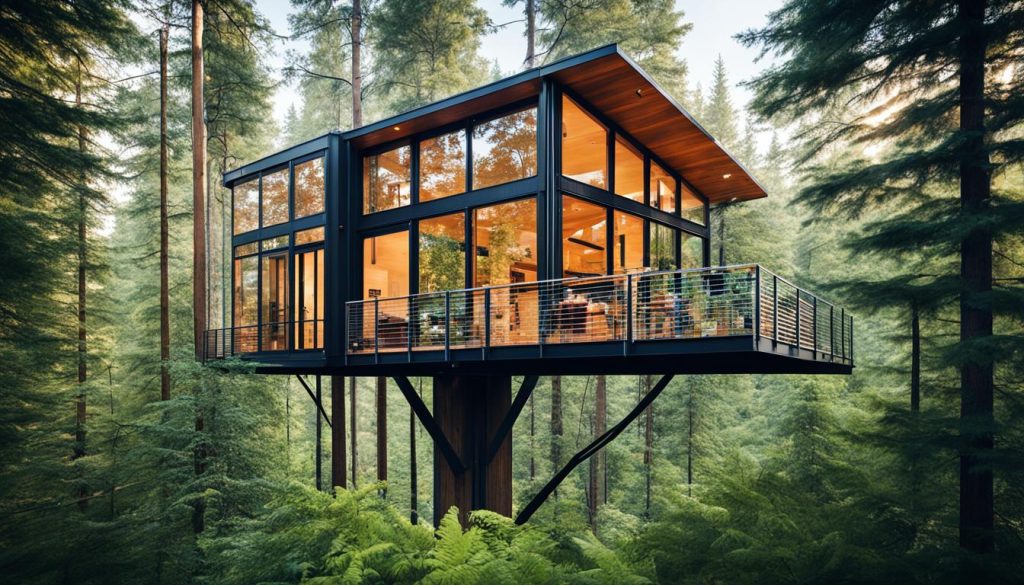 prefab tree house