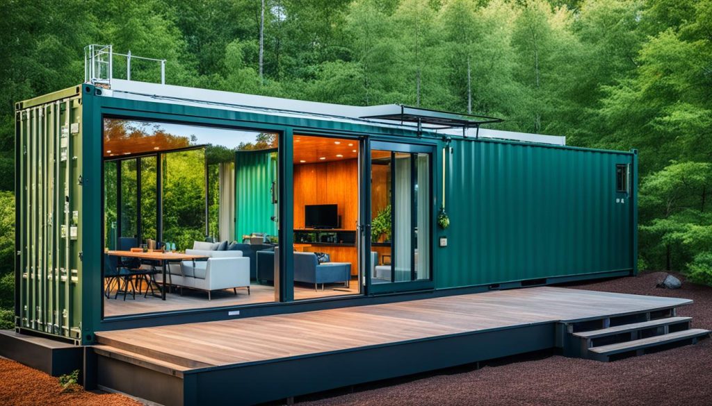 shipping container home