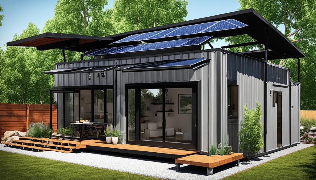 shipping container home versatility