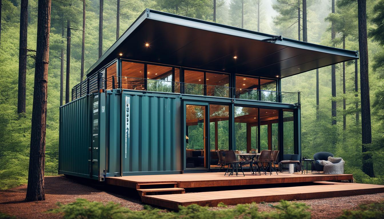 shipping container house