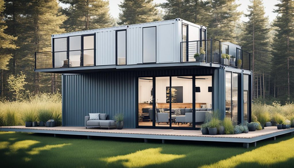 shipping container houses