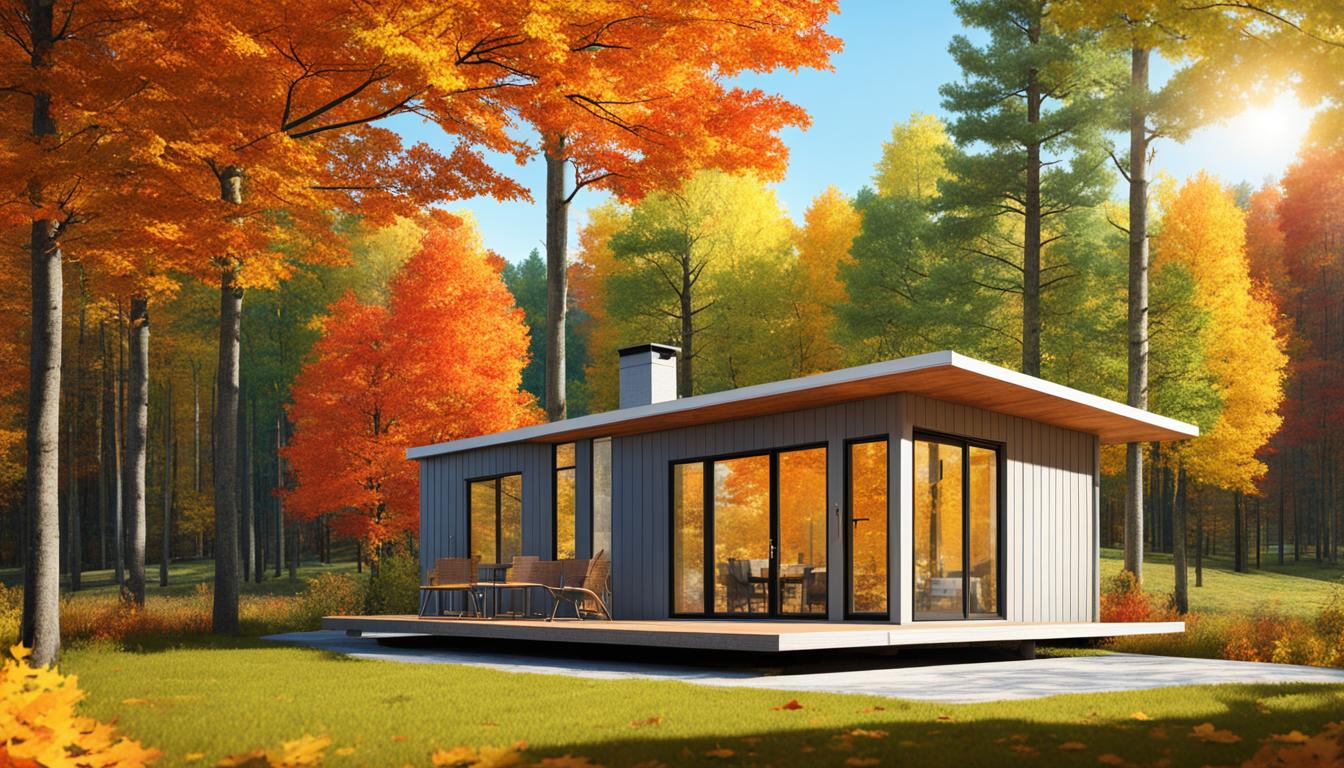 small prefab house