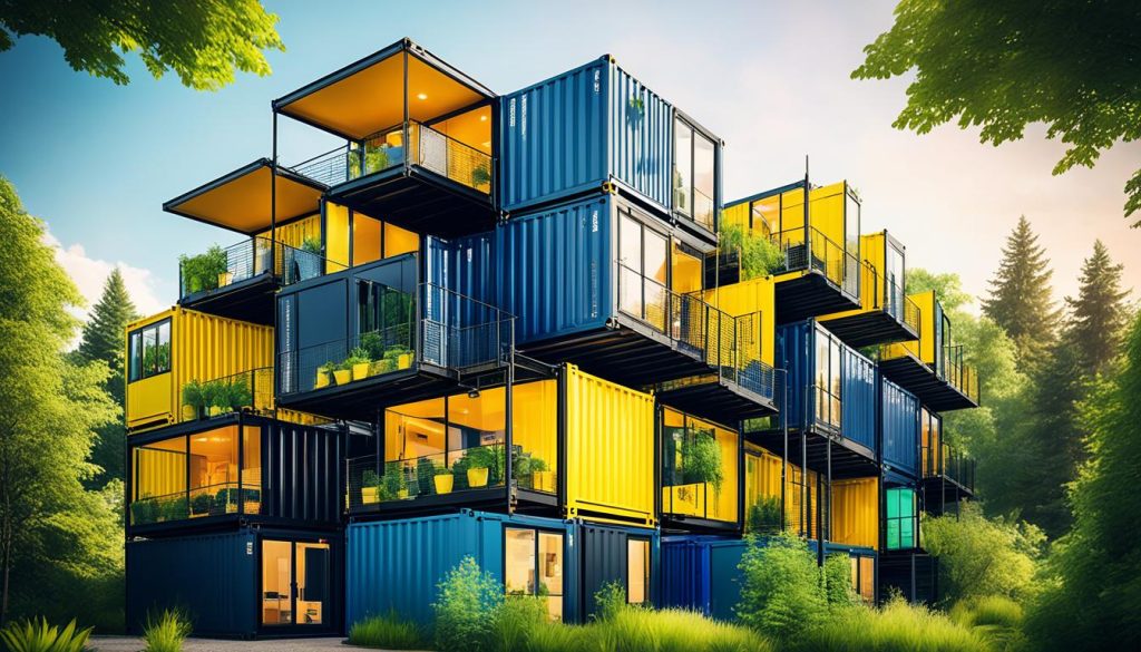 storage container houses