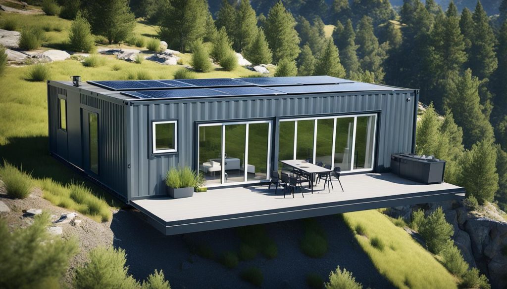 sustainable container homes