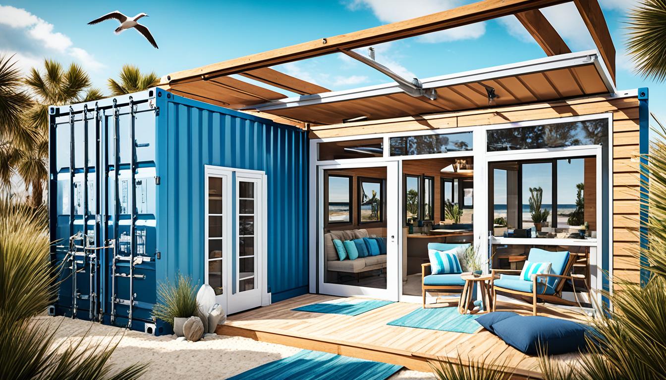 Beach Container House: Coastal Living Reimagined – Urban Tiny Houses