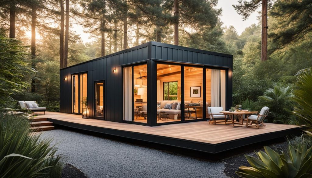 prefab guest house