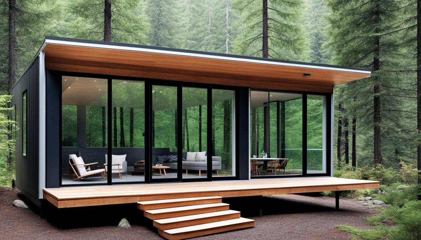 tiny prefab house