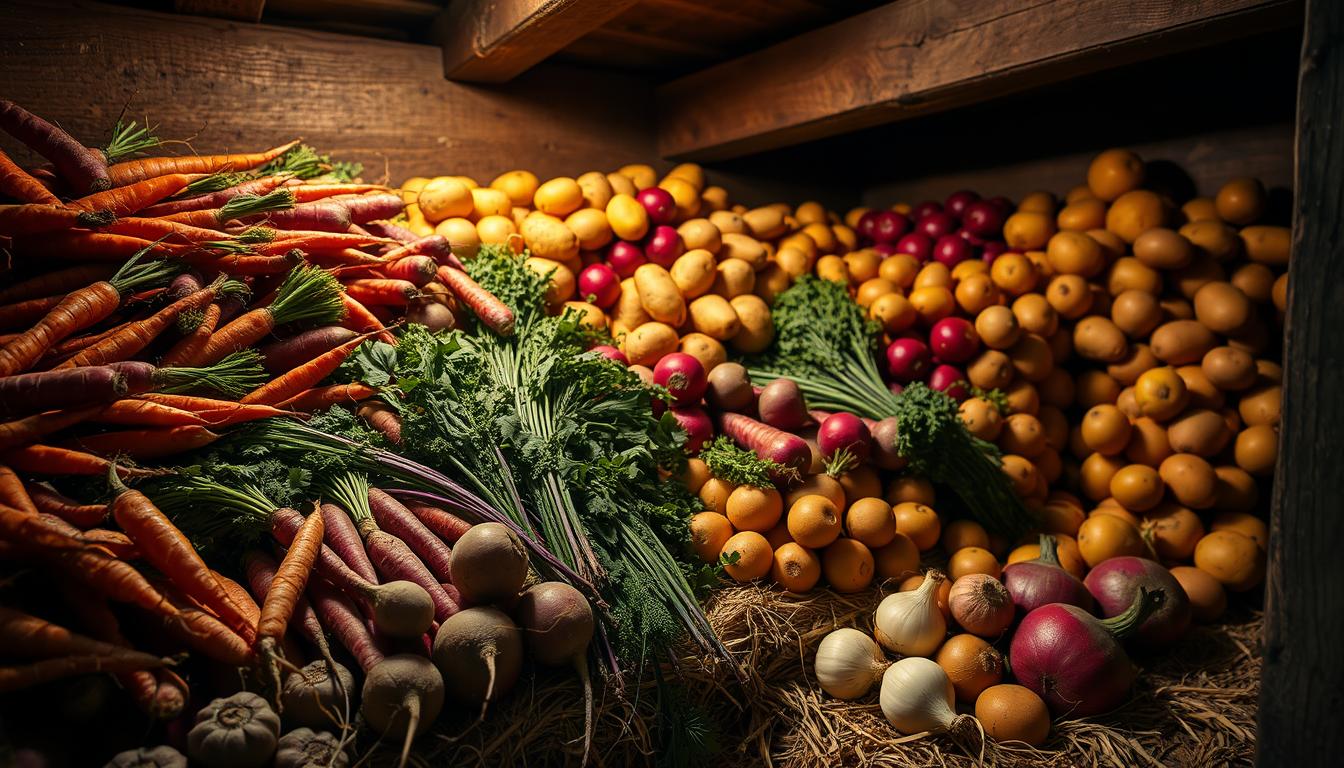 Best vegetables for root cellar storage