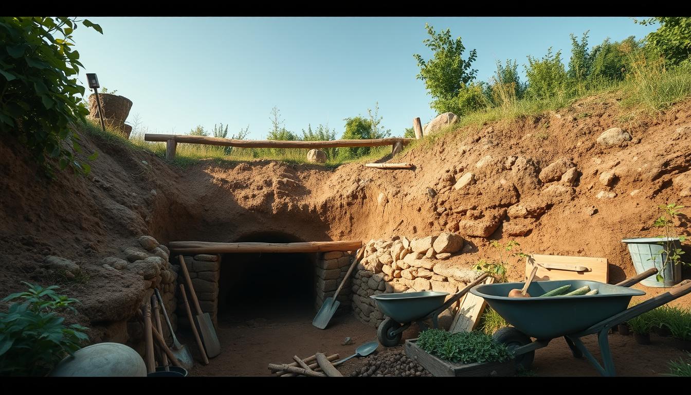 How to build a root cellar