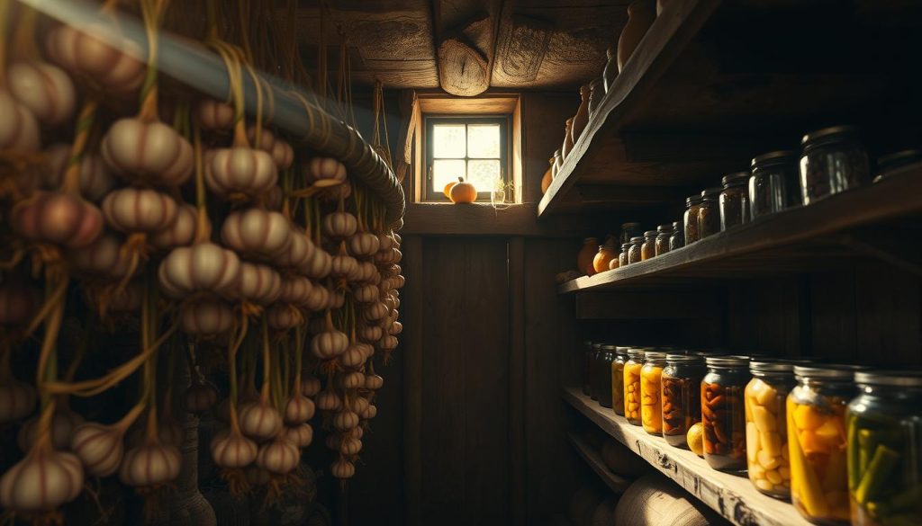 garlic storage