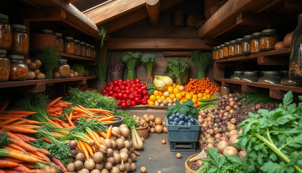 health benefits of stored produce