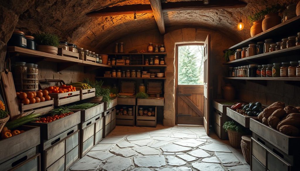 root cellar arrangements