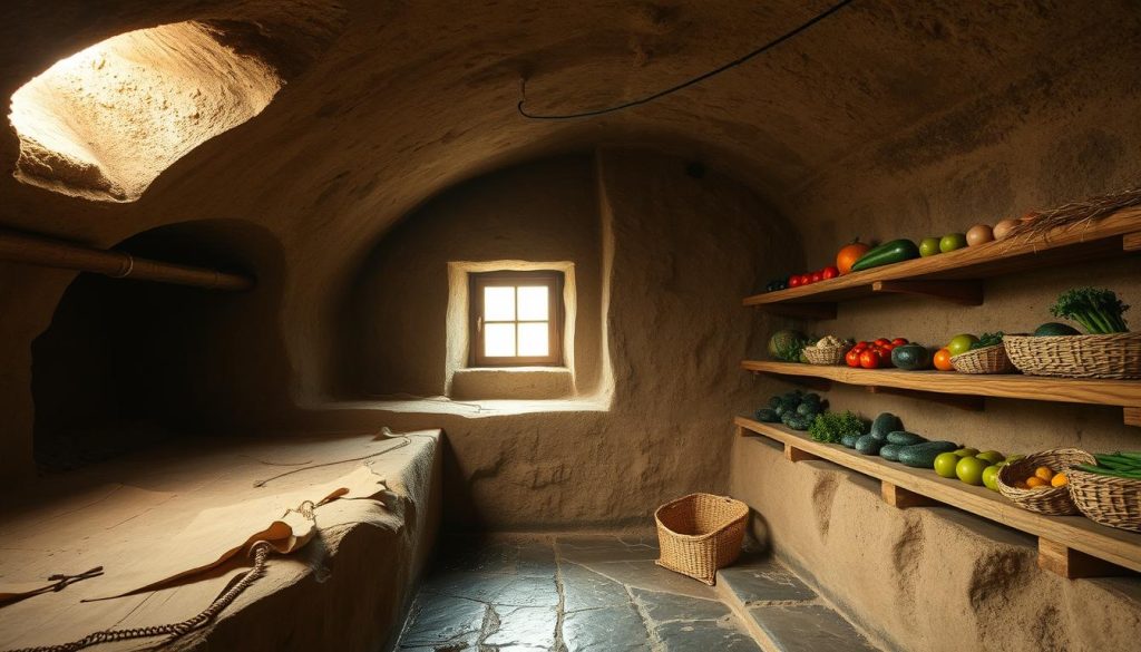 root cellar cooling methods