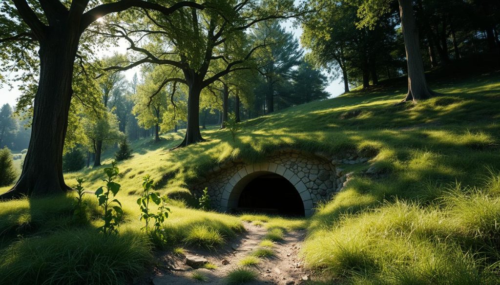 root cellar placement