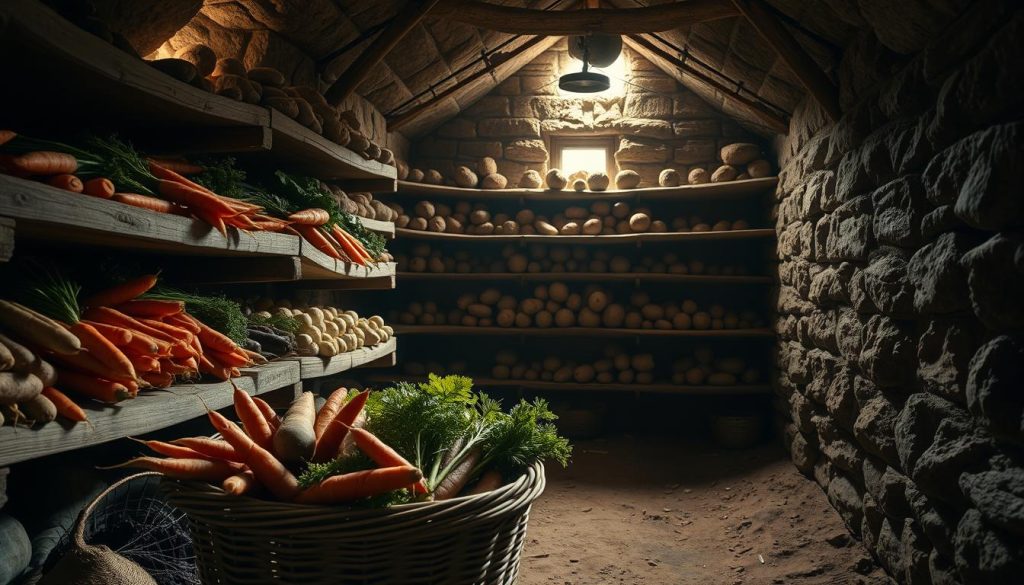 root cellar upkeep