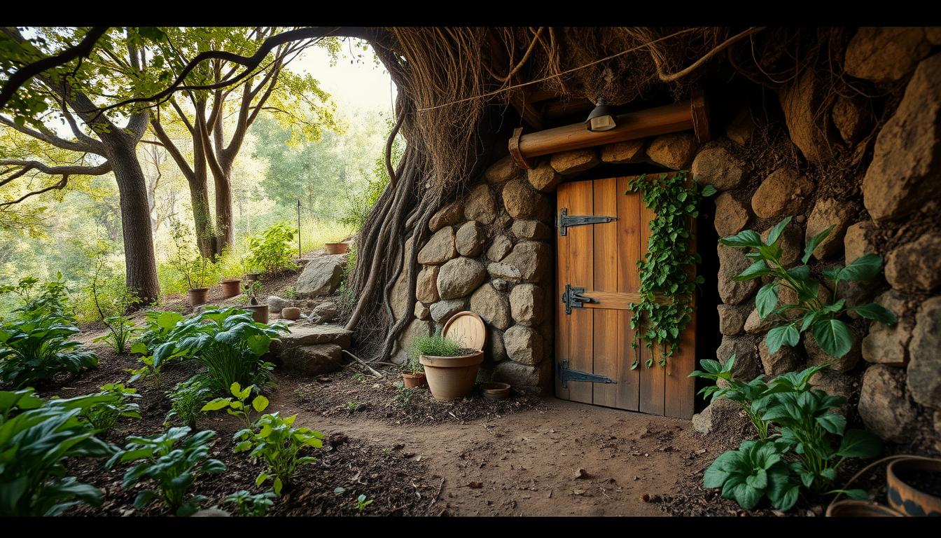 Off-grid root cellars