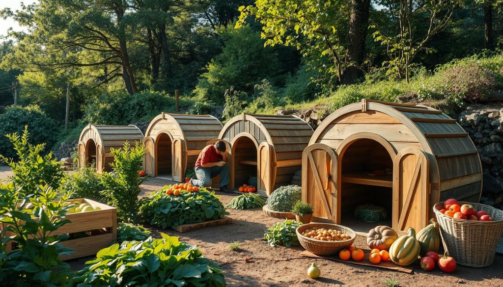 maintaining root cellars