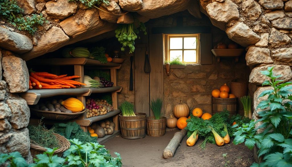 root cellar upkeep